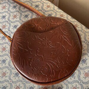 Portland Leather Goods Small Circle Crossbody